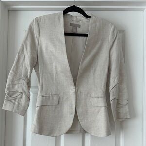 H&M Women's Linen Blend Blazer